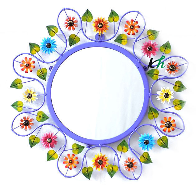 Hand Painted Wall Mirror
