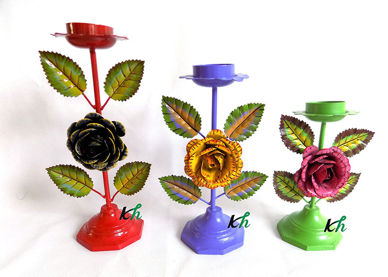 Rose Candle Stand